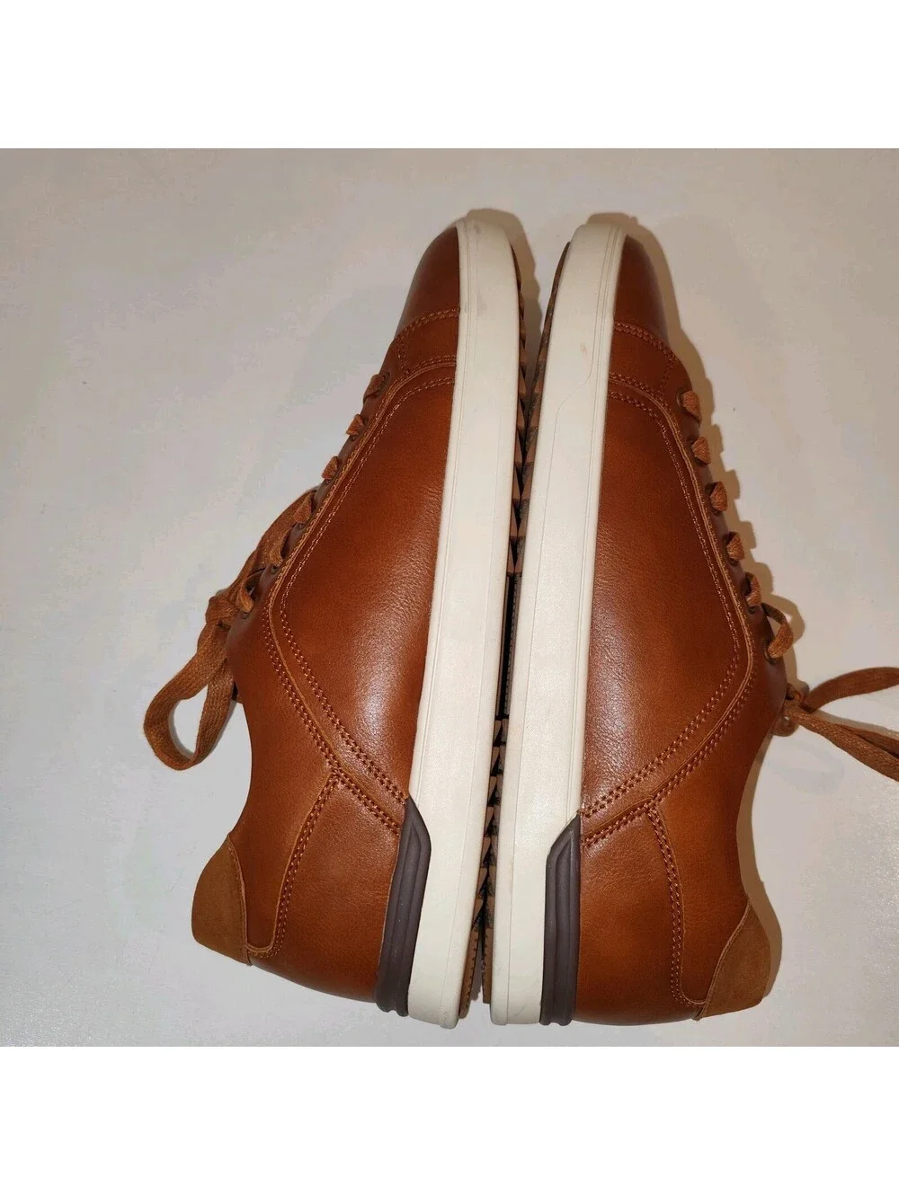 Bruno Marc Casual Dress Sneakers Men's Lace Up Shoes Brown Size 10